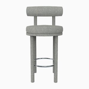 Collector Modern Moca Bar Chair in Safire 12 Fabric by Studio Rig
