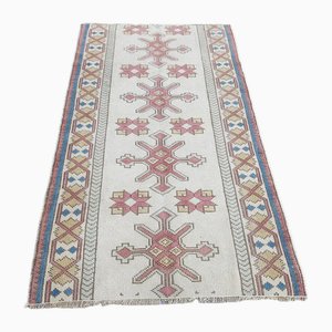 Türkischer Anatolischer Gedämpfter Aztekischer Teppich, 1960er