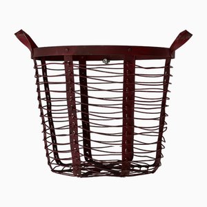 Vintage Mesh Wire Basket, 1960s