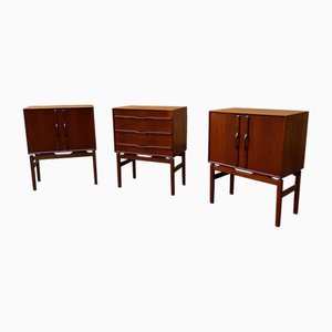 Modular Sideboard by Ideal Piacenza, 1960, Set of 3