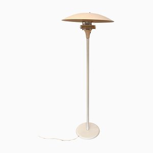 Lámpara de pie Mid-Century de estilo de Poul Henningsen, Dinamarca, años 60