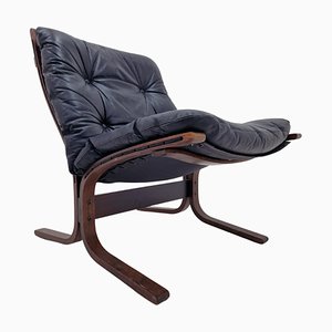 Mid-Century Siesta Lounge Chair attributed to Ingmar Relling for Westnofa, Norway, 1970s