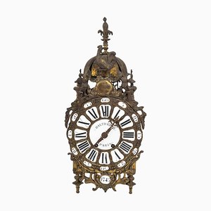 18th Century Bell Clock by Huy Angers, 1745