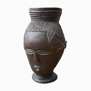 Coppa in legno africano Regno di Cuba, Congo