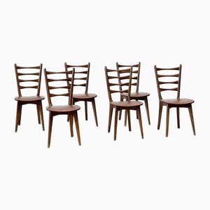 Danish Dining Chairs, 1970s, Set of 6