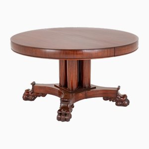 French Extending Dining Table in Mahogany, 1880s