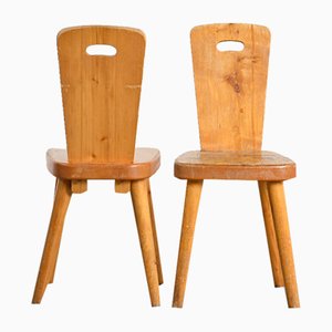 Chairs by Christian Durupt for Meribel, 1960s, Set of 2