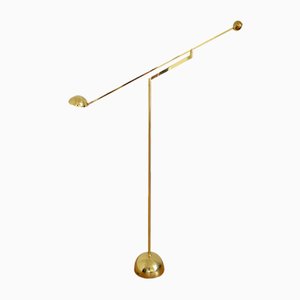 Brass Balance Reading Light from Sölken, 1980s