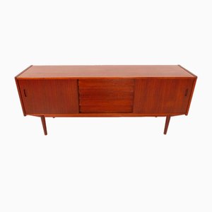 Teak Trio Sideboard attributed to Nils Jonsson for Hugo Troeds, 1960s