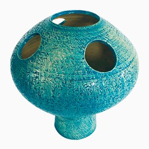 Lámpara de mesa en forma de hongo de cerámica Art Studio, Países Bajos, años 60
