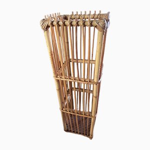 Bambus Schirmständer, 1980er