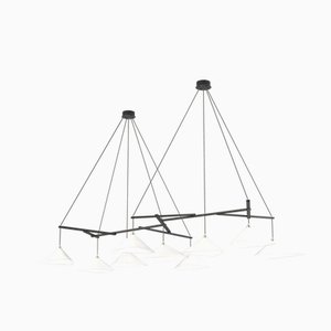 Emily Hanging Lamp with Metal Shade from Moss