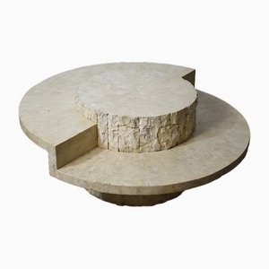 Travertine Coffee Table by Magnussen Ponte, 1970s