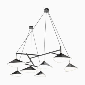Emily Hanging Lamp with High Gloss Metal Shade from Moss