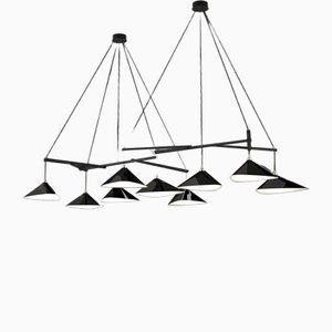 Emily Hanging Lamp with High Gloss Metal Shade from Moss