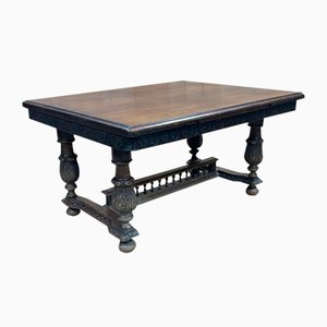Dining Table in Oak from Breton, Early 20th Century