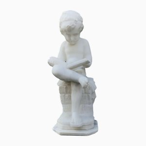 L'educazione dell'eros, marmo bianco, 1800s