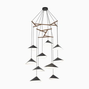 Emily V10 Group Hanging Lamp from Moss