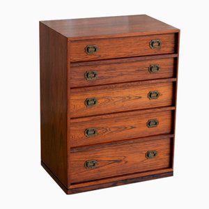 Danish Modern Rosewood Chest of Drawers by Henning Korch, 1960s