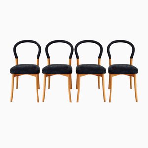 Göteborg Esszimmerstühle von Erik Gunnar Asplund für Cassina, 1980er, 4er Set
