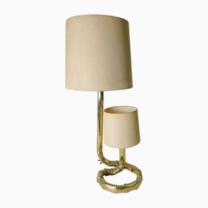 Mid-Century Italian Modern Brass Table Lamp, 1960s