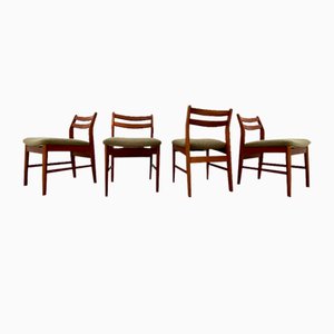 Jentique Teak Chairs, 1970s, Set of 4