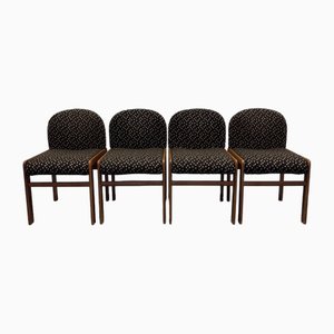 Vintage Geometric Chairs, 1960s, Set of 4