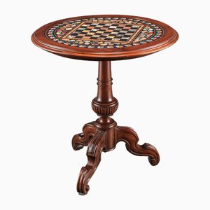 Table Basse avec Plateau en Damier Divers Marble Essences