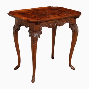19th Century Chippendale Coffee Table in Walnut, Northern Europe