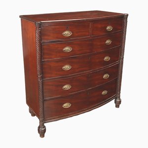 Mid 19th Century Regency Chest of Drawers in Mahogany, England
