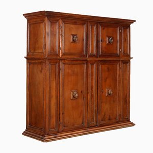 Antique Cupboard with Walnut Doors