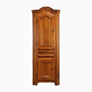 Antique Neoclassical Corner Cabinet