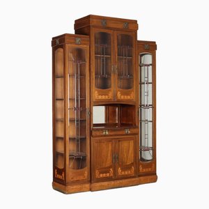 Antique Italian Art Nouveau Cabinet