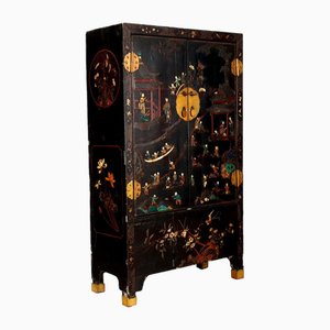 Antique Cabinet in Lacquered Wood