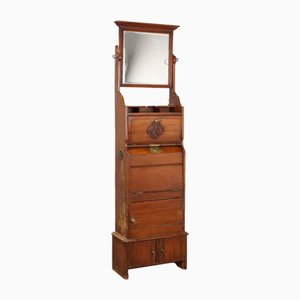 Antique Art Nouveau Cabinet in Mahogany