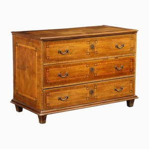 Antique Chest of Drawers with Inlays Drawers