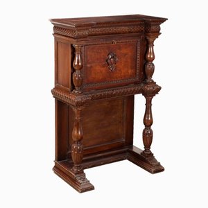 Antique Neo-Renaissance Style Cabinet in Poplar