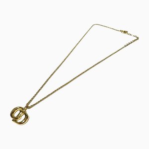 Pendientes y collar de oro de Christian Dior. Juego de 3