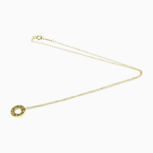 Atlas Pierced Diamond Necklace in Yellow Gold from Tiffany & Co.