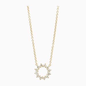 Open Circle Necklace in Pink Gold from Tiffany & Co.