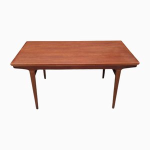 Large Scandinavian Dining Table attributed to Johannès Andersen, Denmark, 1970s