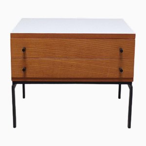 Modern Side Table with Drawers by Herbert Hirche for Holzäpfel, 1950s