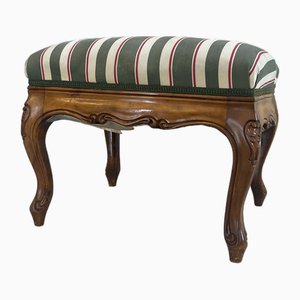 Chippendale Stool with Fabric