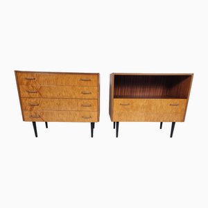 Vintage Dressers, 1970s, Set of 2