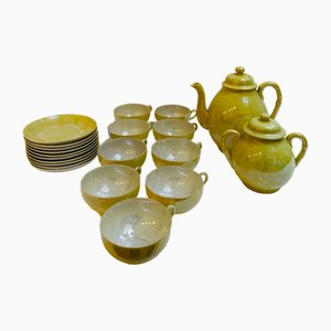 Hauchdünnes Kaffeeservice, 1960er, 21 . Set