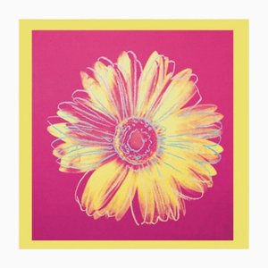 Andy Warhol, Daisy (Fucsia y amarillo), Impresión digital