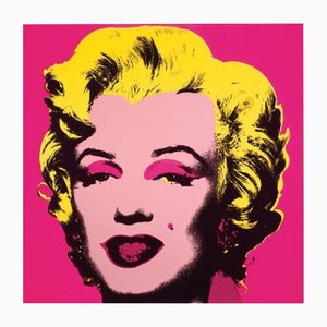 Andy Warhol, Marilyn Monroe (Hot Pink), Digitaldruck