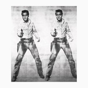 Andy Warhol, Elvis 2 fois, 1963/2022, impression numérique