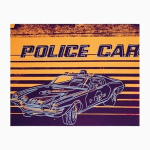 Andy Warhol, Polizeiauto, Digitaldruck