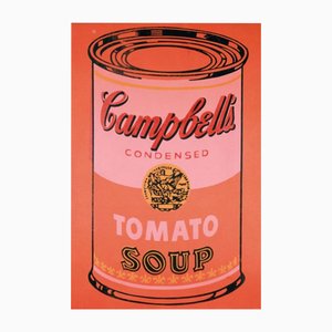 Andy Warhol, Campbell's Soup Can (arancione), Stampa digitale